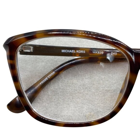 Michael Kors Tortoise Shell Eyeglass Frame Only MK4059 55-16-135 Womens - Picture 7 of 10